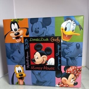 Disney Mickey Mouse & Friends Goofy Pluto Minnie 12x12 Scrapbook Memory Album